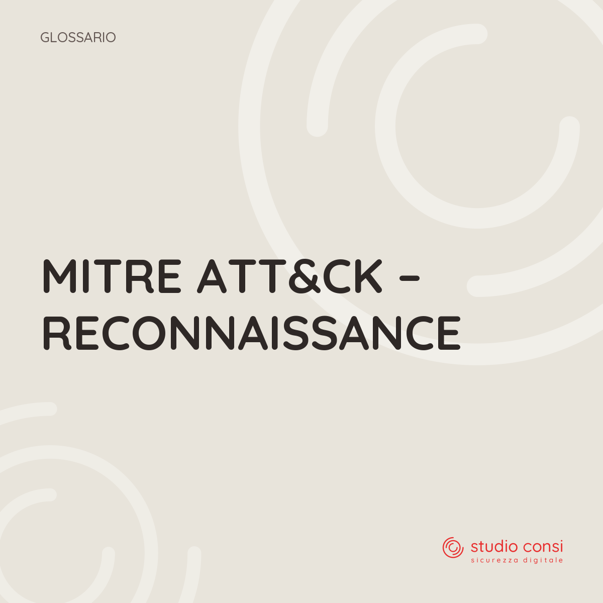 MITRE ATT&CK – Reconnaissance