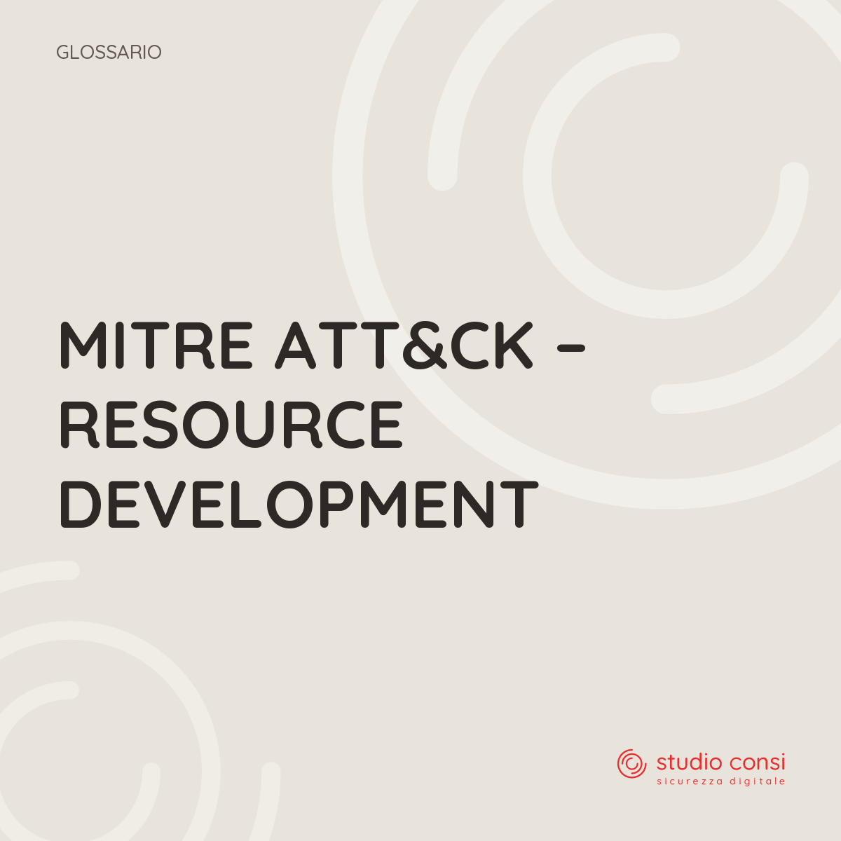 MITRE ATT&CK – Resource Development