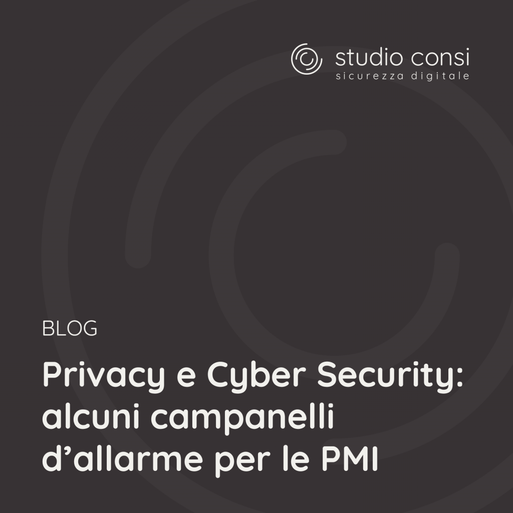 GDPR e CyberSecurity: PMI